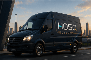 Van de entregas da HOSQ Ecommerce